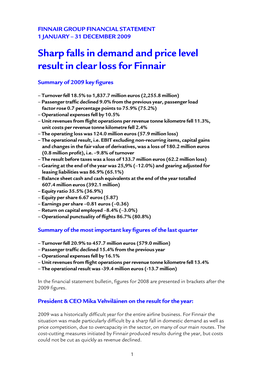 Financial Statements Bulletin