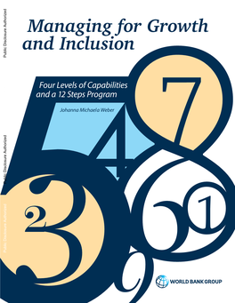 Managing for Growth and Inclusion: Four Levels of Capabilities and a 12 Steps Program
