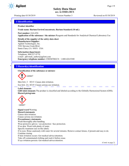 Safety Data Sheet Acc