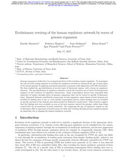 Evolutionary Rewiring of the Human Regulatory Network by Waves of Genome Expansion