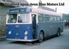 Stratford Blue 1927-1971