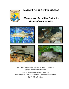 Manual and Activities Guide to Fishes of New Mexico