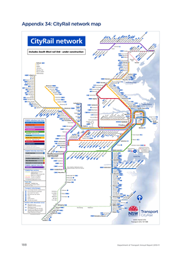 Cityrail Network Map