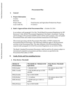 World Bank Document