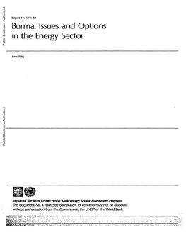 World Bank Document