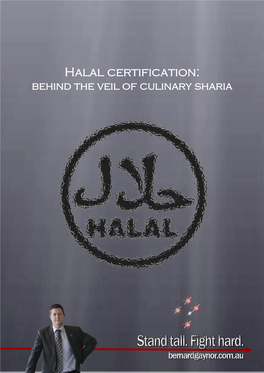 Halal Certification: Behind the Veil of Culinary Sharia