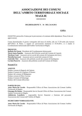 Associazione Dei Comuni Dell'ambito Territoriale