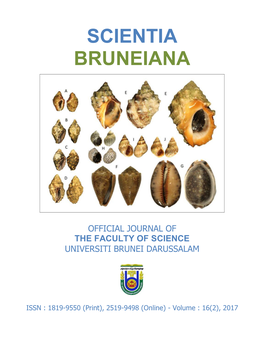 Scientia Bruneiana Volume 16 No 2