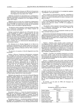 Anexo RESOLUCION De 4 De Junio De 1998, De La Consejeria De