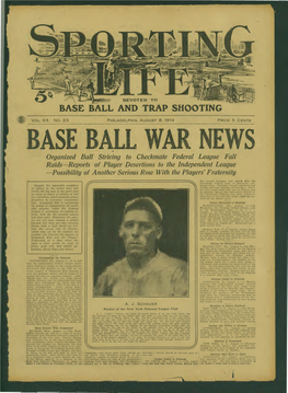 Base Ball and Trap Shooting