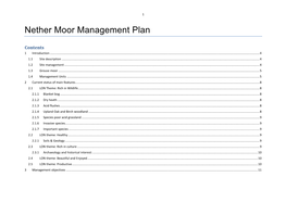 Nether Moor Management Plan