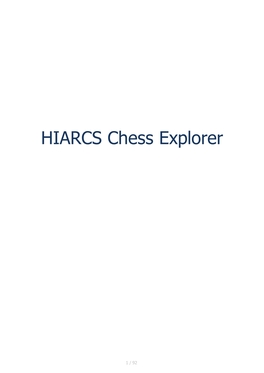 HIARCS Chess Explorer