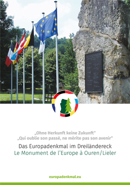 Le Monument De L'europe À Ouren/Lieler