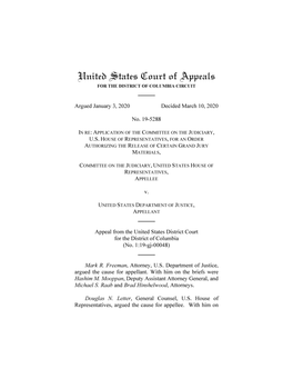 United States Court of Appeals