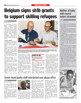 Belgium Signs Sh1b Grants to Support Skilling Refugees