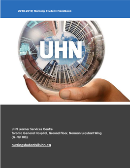 UHN Nursing Student Handbook