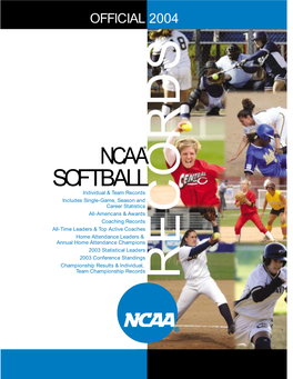 2004 NCAA Softball Records Book