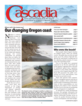 Cascadia Winter 2005