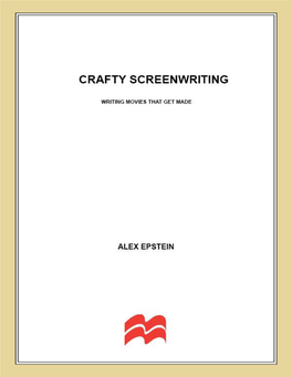 Crafty Screenwriting