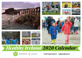 Healthy Ireland 2020 Calendar