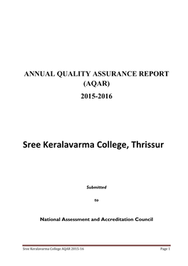 Sree Keralavarma College, Thrissur