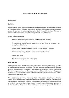 PRINCIPLES of REMOTE Sensing1x