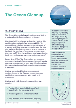 The Ocean Cleanup