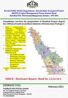 Disclosure Report– Road No