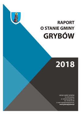 Raport O Stanie Gminy Grybów Za Rok 2018