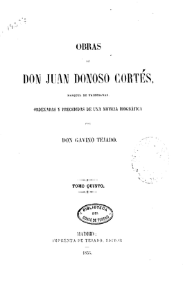 Don Juan Donoso Corte