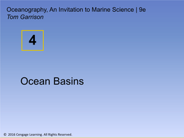 Ocean Basins