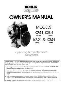 Owner's Manual