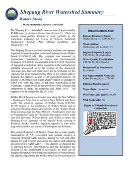 CT Statewide Bacteria TMDL