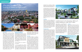 Why You Should Consider Buying in Malacca Right Now?