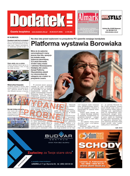 Platforma Wystawia Borowiaka