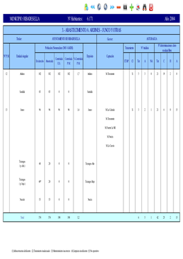 MUNICIPIO: RIBADESELLA Nº Habitantes: 6.171 Año 2004 3