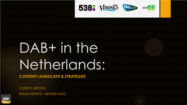 4.3 Chris Grozev, Radio Newco Netherlands