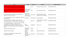 Selección De Documentos Sobre Esclavos Y Padrones