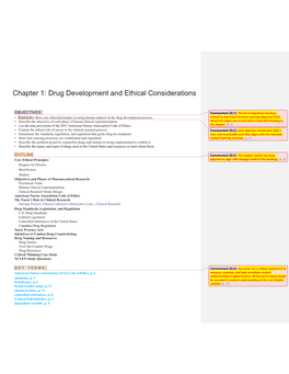 Pharmacology, Chemistry, and Microbiology All Contribute