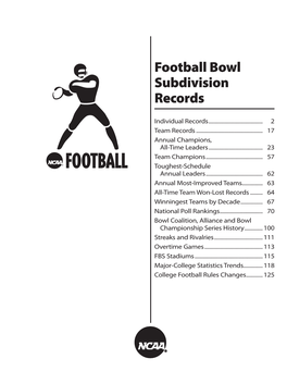 2011 Ncaa Football Records - Fbs Individual Records
