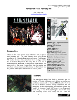 Final Fantasy VII