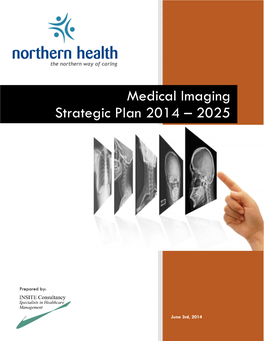 Medical Imaging Strategic Plan 2014 – 2025
