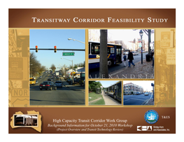 High Capacity Transit Corridor Work Group