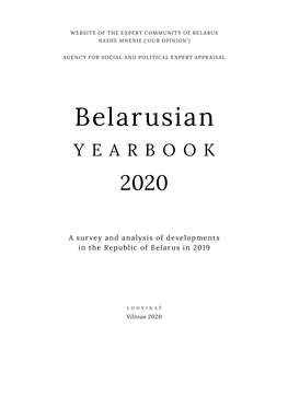 Belarusian YEARBOOK 2020