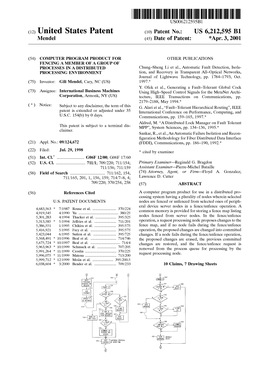 (12) United States Patent (10) Patent No.: US 6,212,595 B1 Mendel (45) Date of Patent: *Apr