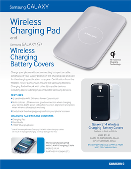 Wireless Charging Pad and Wireless