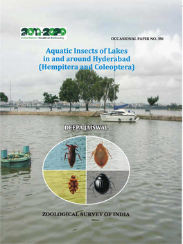 Aquatic Insects of Lakes in and Around Hyderabad (Hempitera Coleoptera)