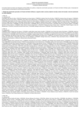 Ordem Dos Advogados Do Brasil Conselho Federal Da Ordem Dos Advogados Do Brasil Ix Exame De Ordem Unificado