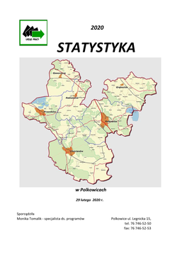 Informator Miesięczny Powiatowego Urzędu Pracy W Polkowicach