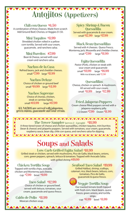 Soups and Salads